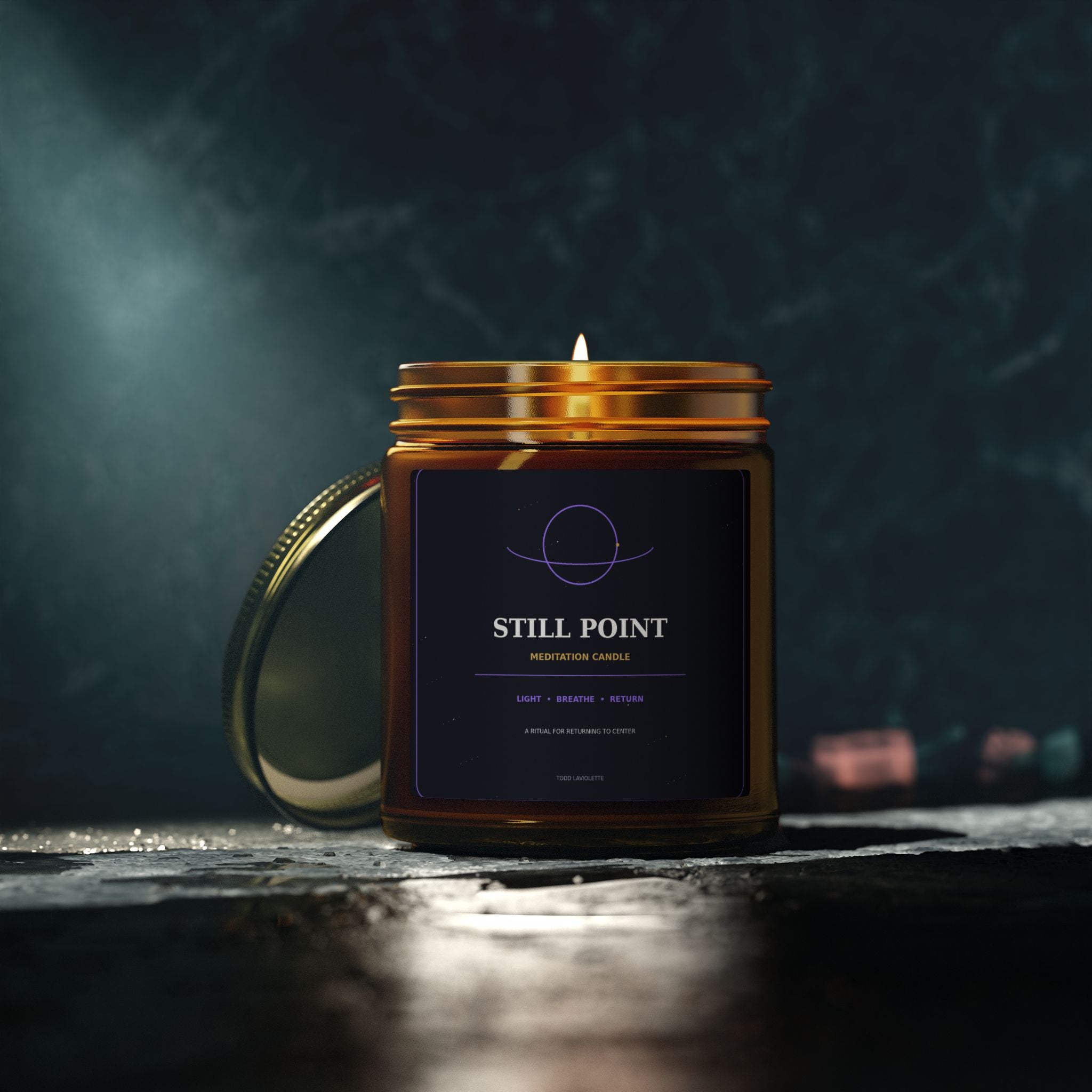 Still Point Meditation Candle | Coconut Apricot Wax