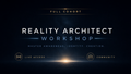 Reality Architect Workshop