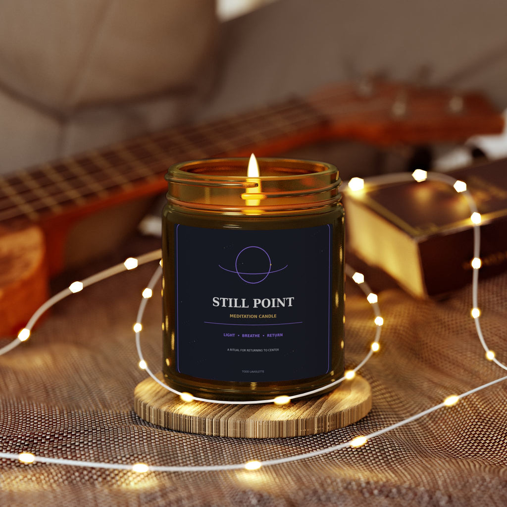 Still Point Meditation Candle | Coconut Apricot Wax
