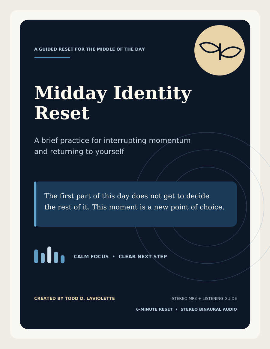 Midday Identity Reset Guided Meditation MP3